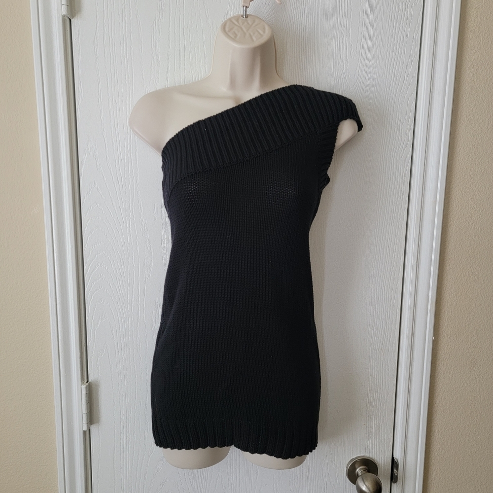 Derek Lam Crosby 10 One Shoulder Sweater Top
